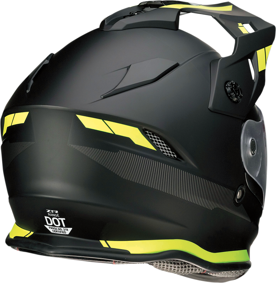 Z1R Range Helmet - Uptake - Black/Hi-Viz - Large 0140-0004