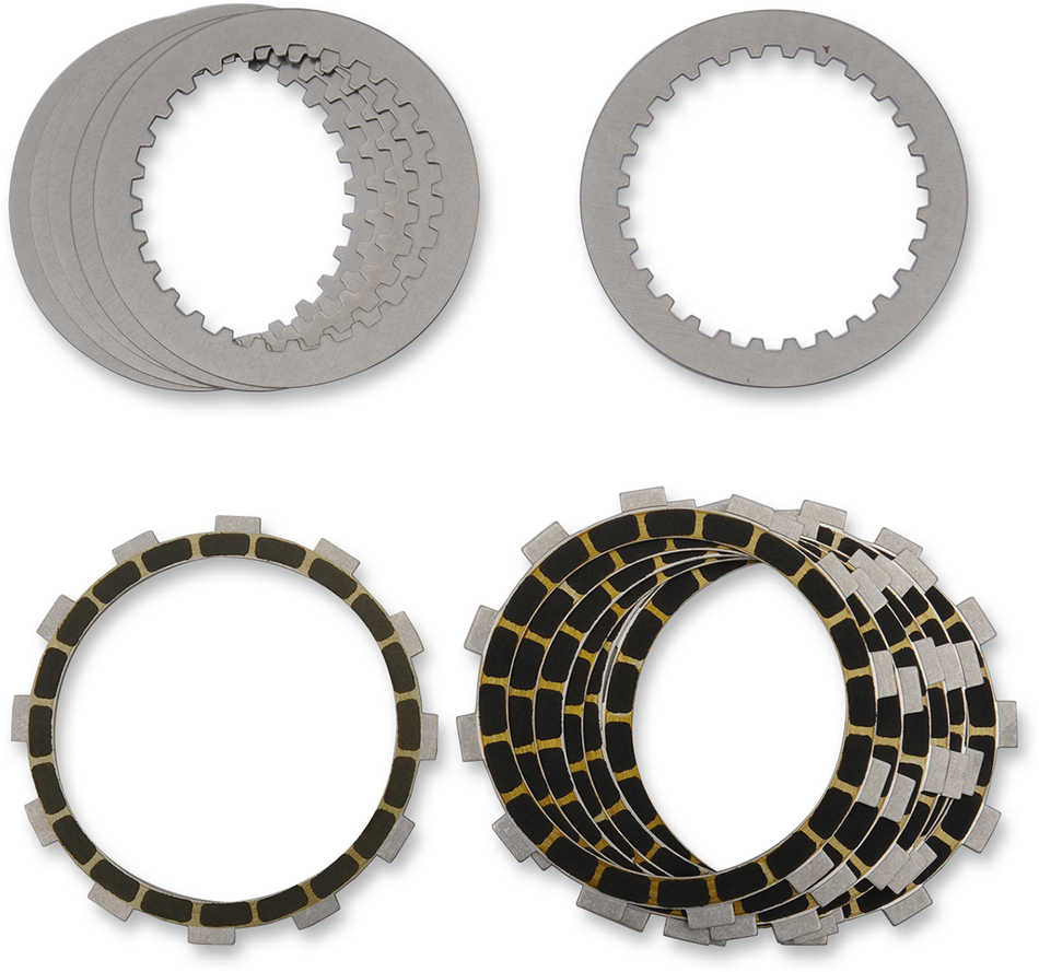 BARNETT Clutch Plate Kit FRICTIONS AND STEELS ONLY 306-70-20072