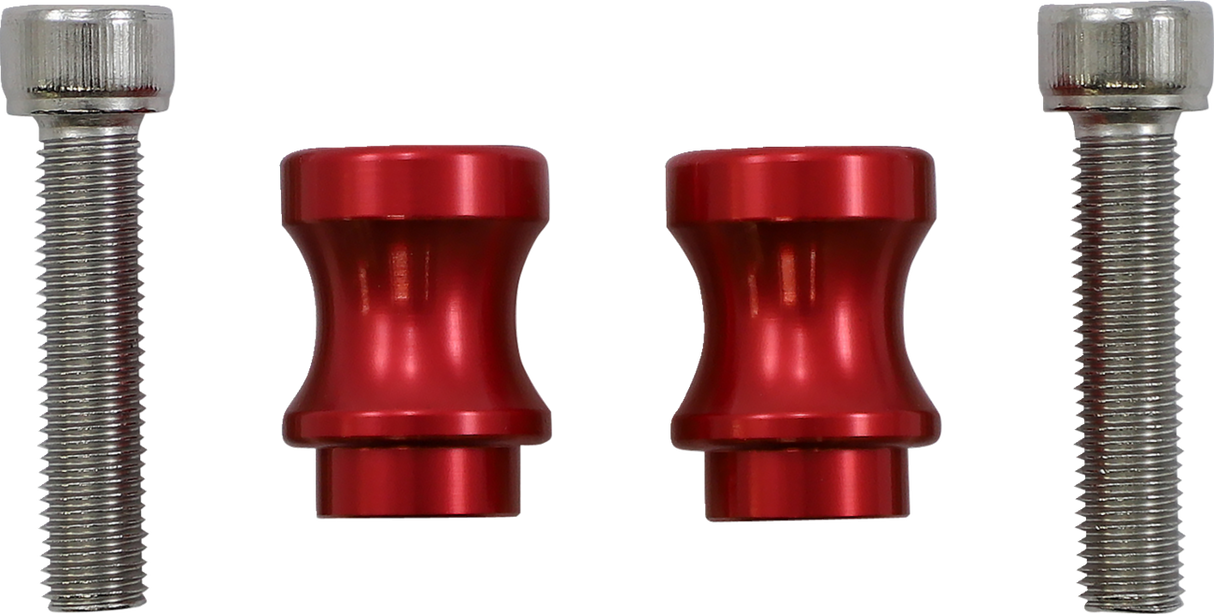 VORTEX Swingarm Spool - Red - 10 mm SP402R