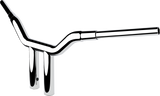 LA CHOPPERS Handlbar - KFT - 10" x 1-1/2" - Chrome LA-7343-10