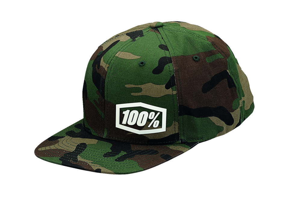 100% Machine Snapback Hat - Camouflage - One Size 20044-00008