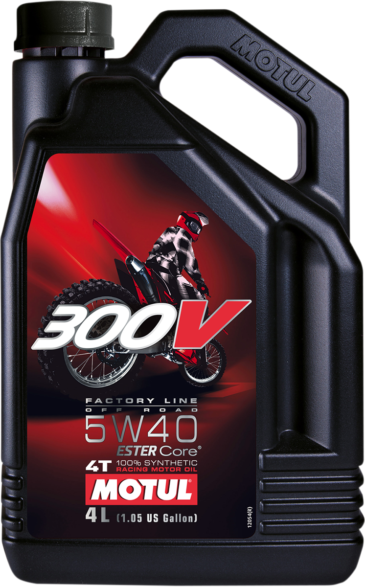 MOTUL 300V Offroad Synthetic Oil - 5W-40 - 4L 104135
