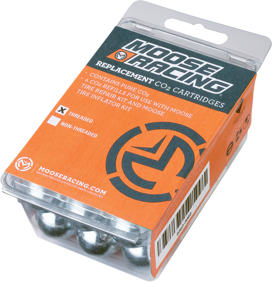 MOOSE RACING Cartridge - 16 Gauge Non Thread - CO2 0363-0061