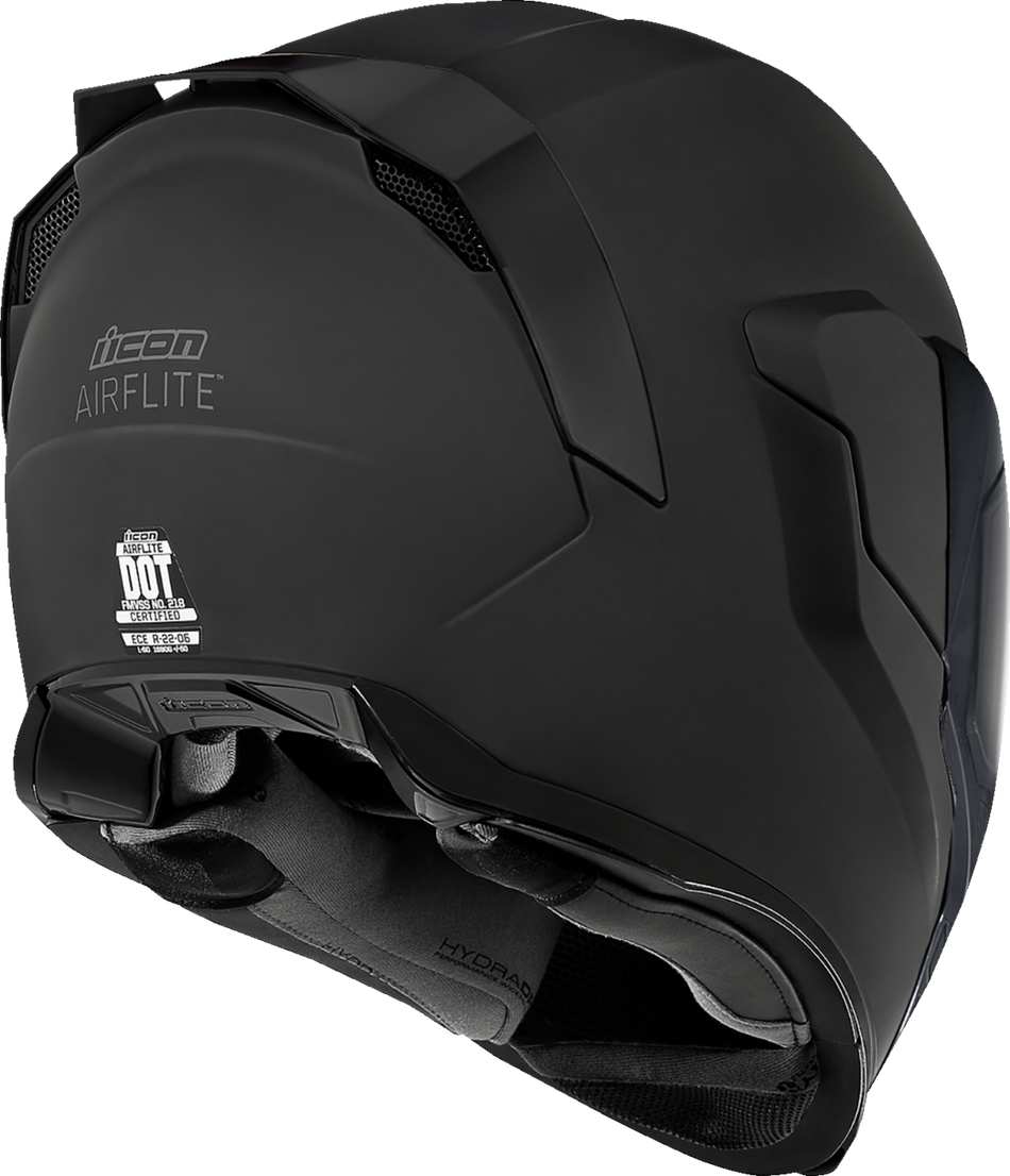 ICON Airflite™ Helmet - Dark - Rubatone - Small 0101-16667