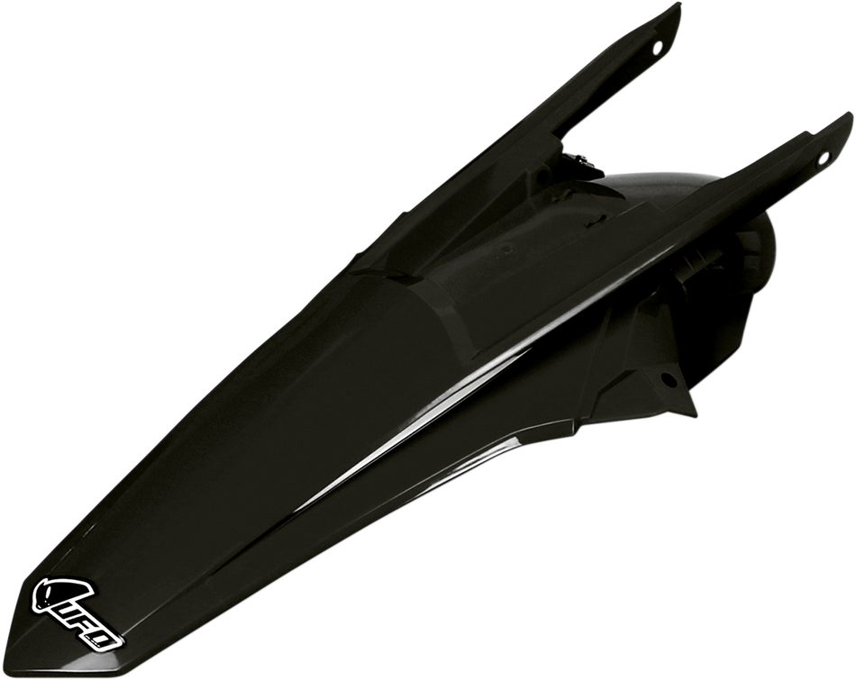 UFO MX Rear Fender - Black KT04060-001