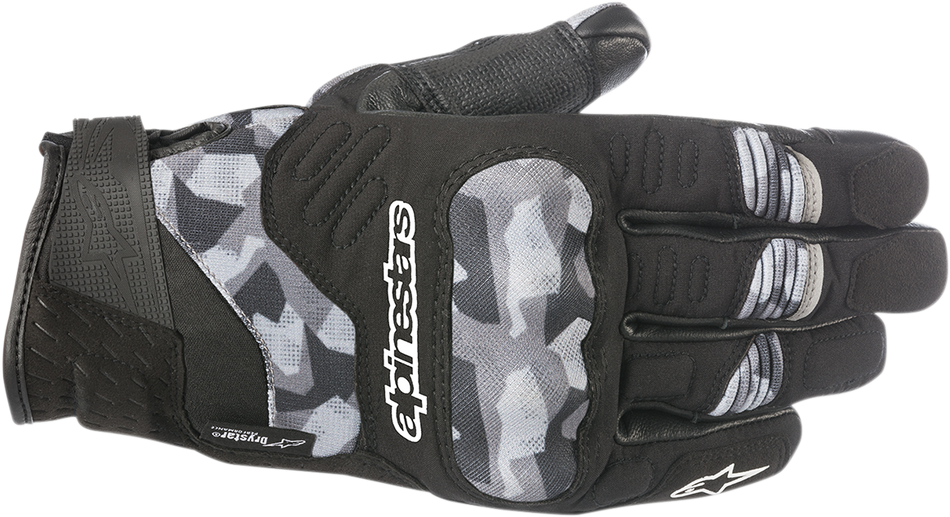 ALPINESTARS C-30 Drystar® Gloves - Black/Camo - Large 3528918-990-L