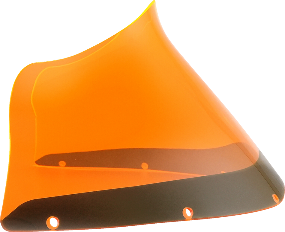 KLOCK WERKS Kolor Flare™ Windshield - 9" - Orange Ice - FXRP KWW-02-0608