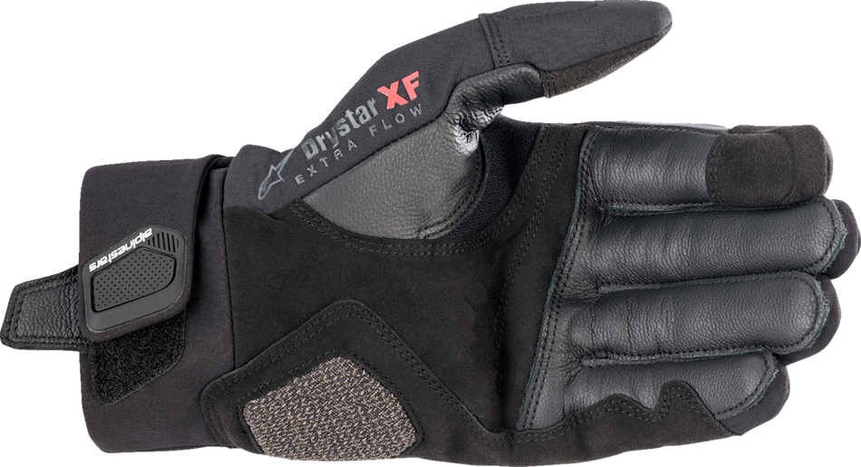 ALPINESTARS Hyde XT DrystarXF® Gloves - Black/Black - Large 3522523-1100-L