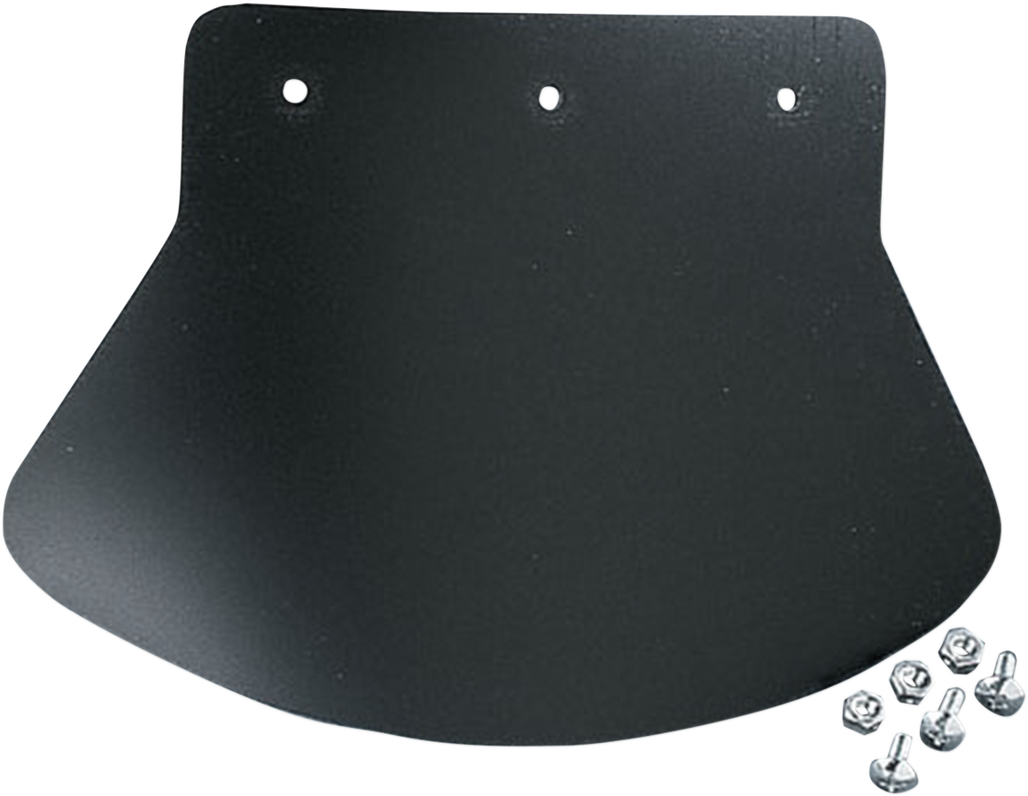 DRAG SPECIALTIES Mud Flap - Plain - 9.5" W x 6.5" H DS393702