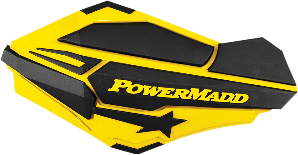 POWERMADD Handguards - Suzuki Yellow/Black 34406