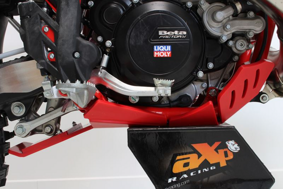 AXP RACING Xtrem Skid Plate - Red - Beta AX1551