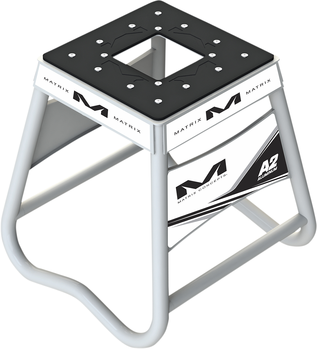 MATRIX CONCEPTS,LLC A2 Stand - Aluminum - White/Black A2 100