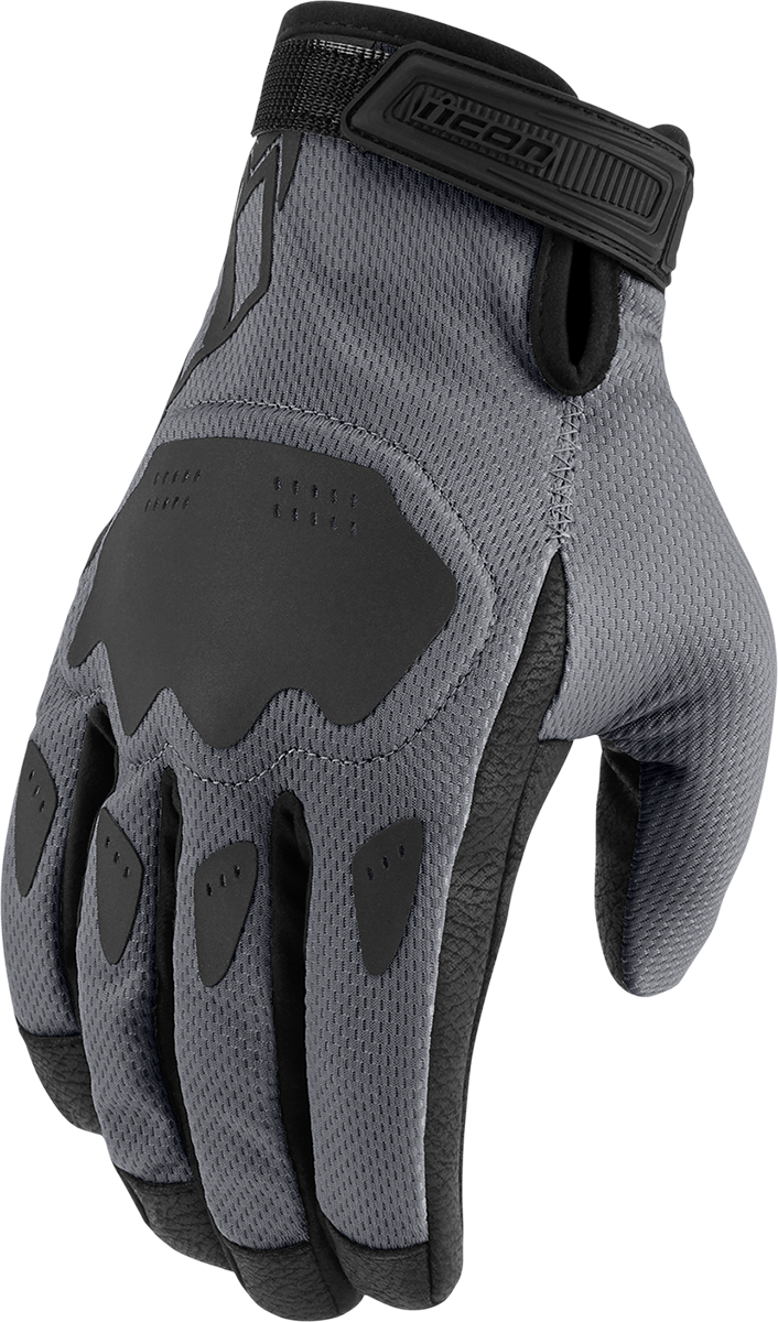 ICON Hooligan™ CE Gloves - Gray - 3XL 3301-4377