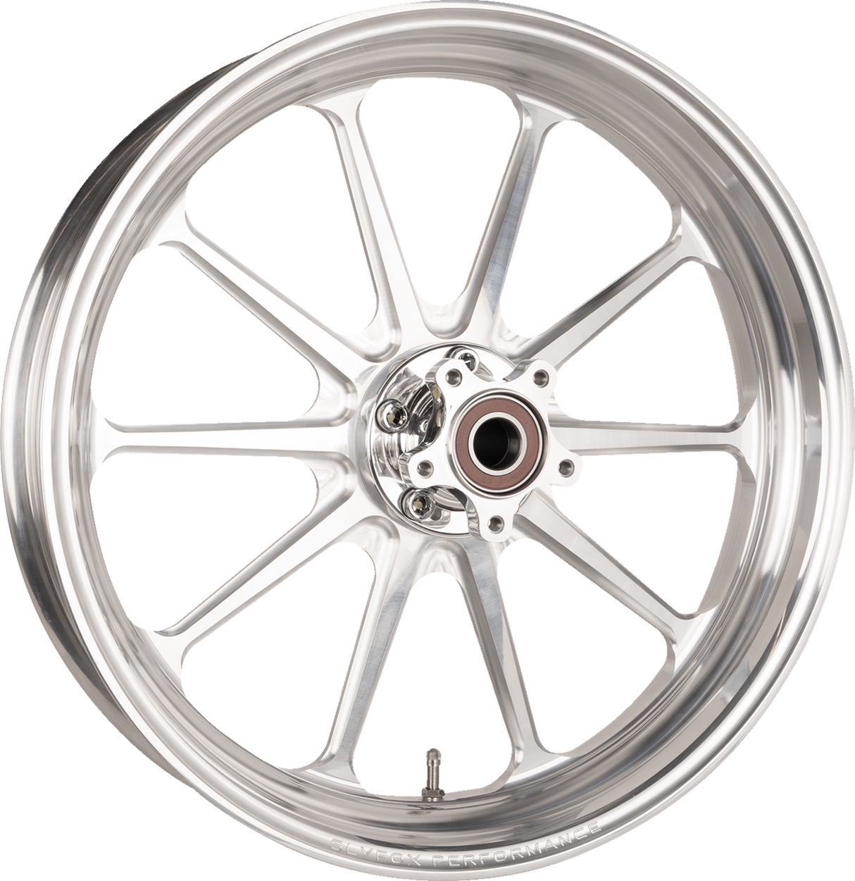 SLYFOX Wheel - Track Pro - Front/Dual Disc - With ABS - Machined - 19"x3.00" 12047905RSLYAPM