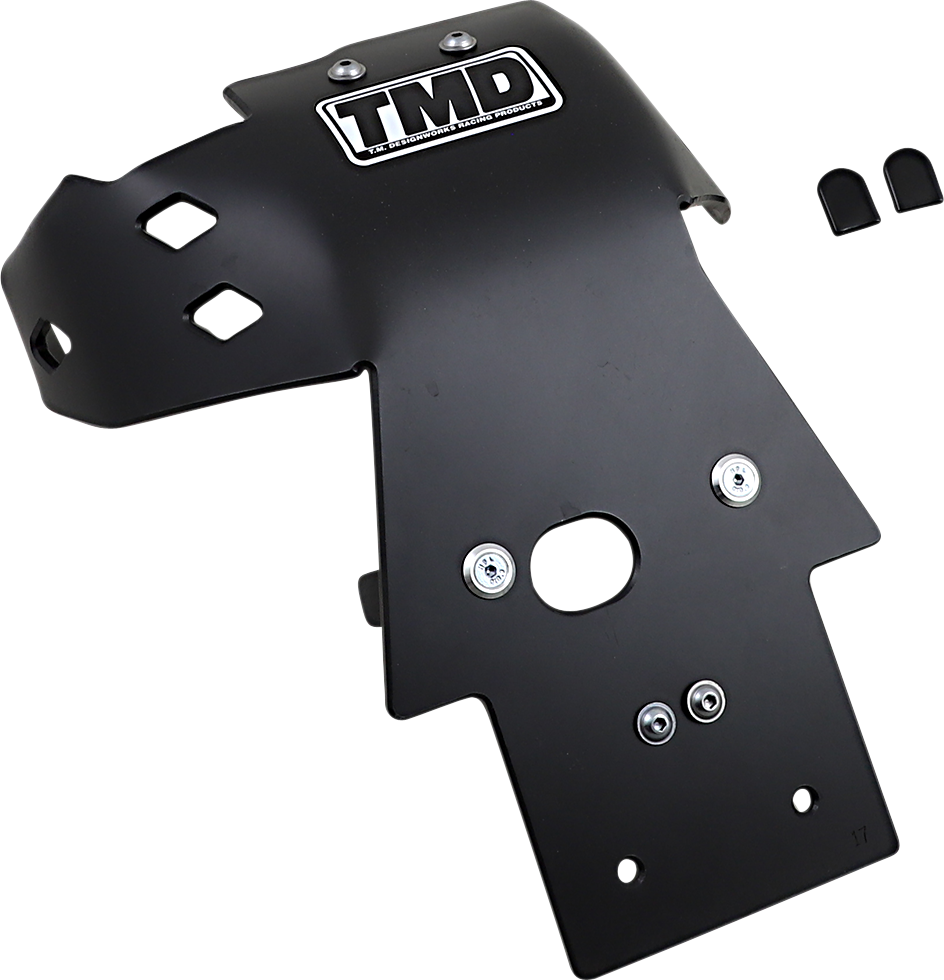 T.M. DESIGNWORKS Skid Plate - Black - YZ 250/250X YAMC-254-BK