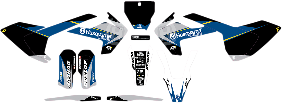 D'COR VISUALS Graphic Kit - Husqvarna 20-70-102