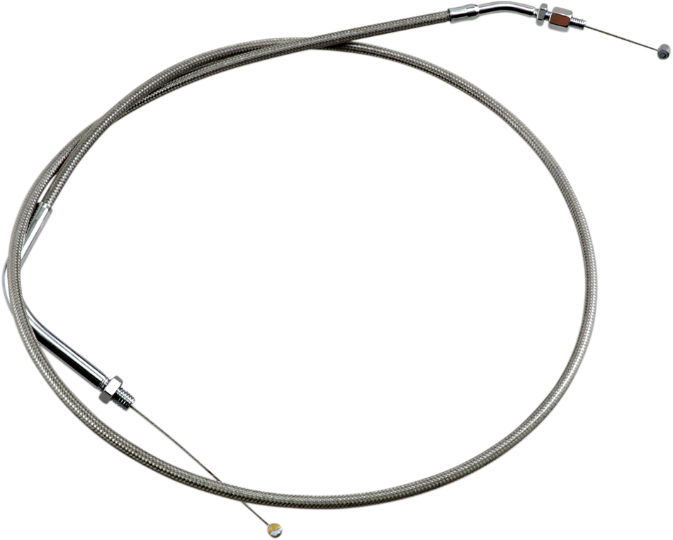 MOTION PRO Throttle Cable - Push - Yamaha - Stainless Steel 65-0281