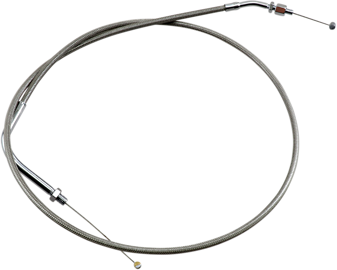 MOTION PRO Throttle Cable - Push - Yamaha - Stainless Steel 65-0281