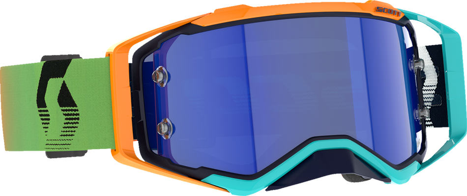 SCOTT Prospect Amplifier Goggle - Blue/Orange - Blue Chrome 285536-1454349