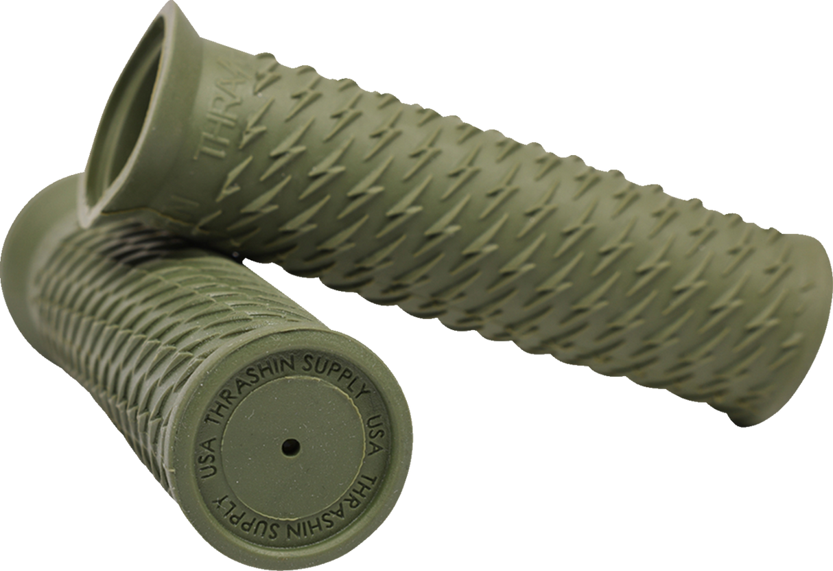 THRASHIN SUPPLY CO. Grips - Bolt - Green TSC-2708-6