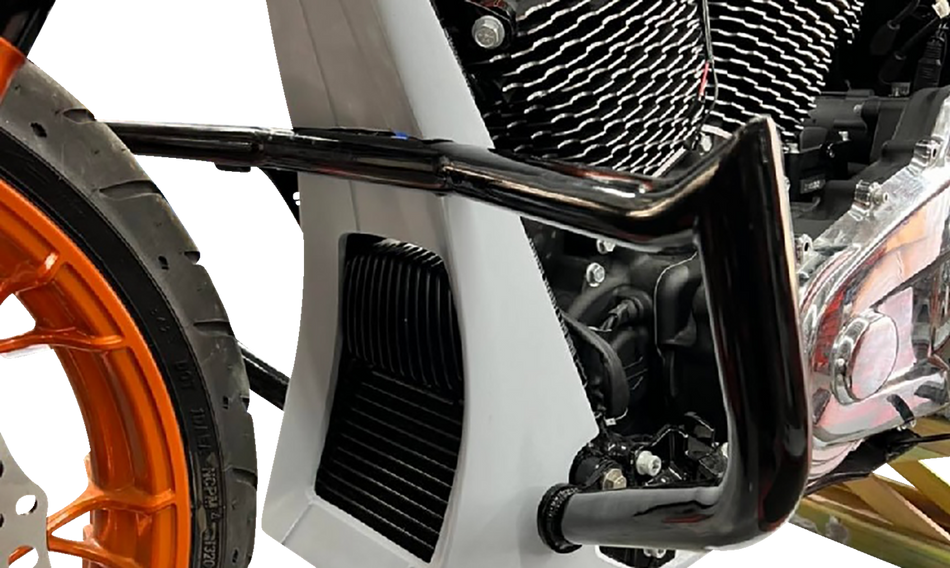 PAUL YAFFE BAGGER NATION Chin Spoiler Swoop - 2 Pc - For Mini Monkey Engine Guards PYO:SCS-17L-2PC