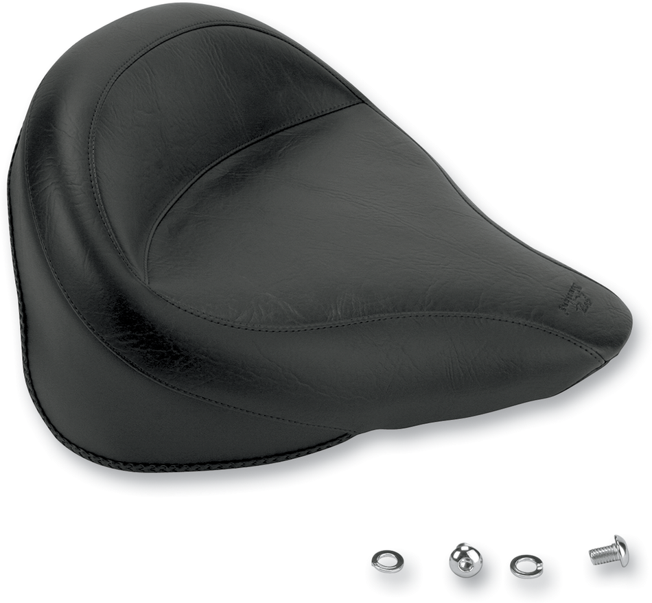MUSTANG Wide Rear Seat - Smooth - Black - FXST 75097