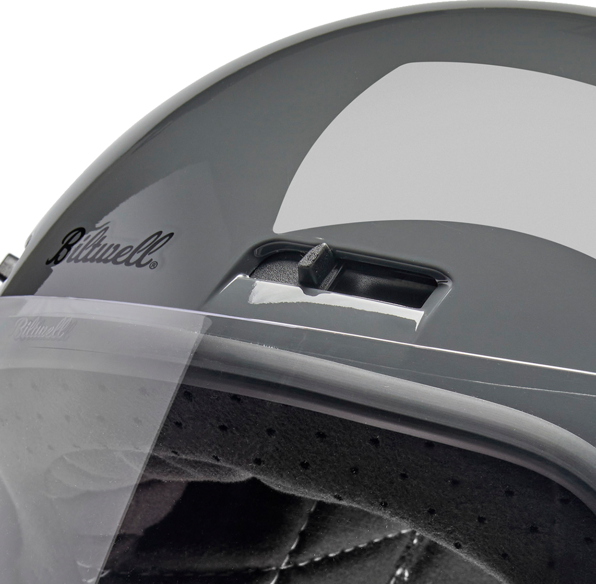 BILTWELL Gringo SV Helmet - Gloss Storm Gray - XS 1006-109-501