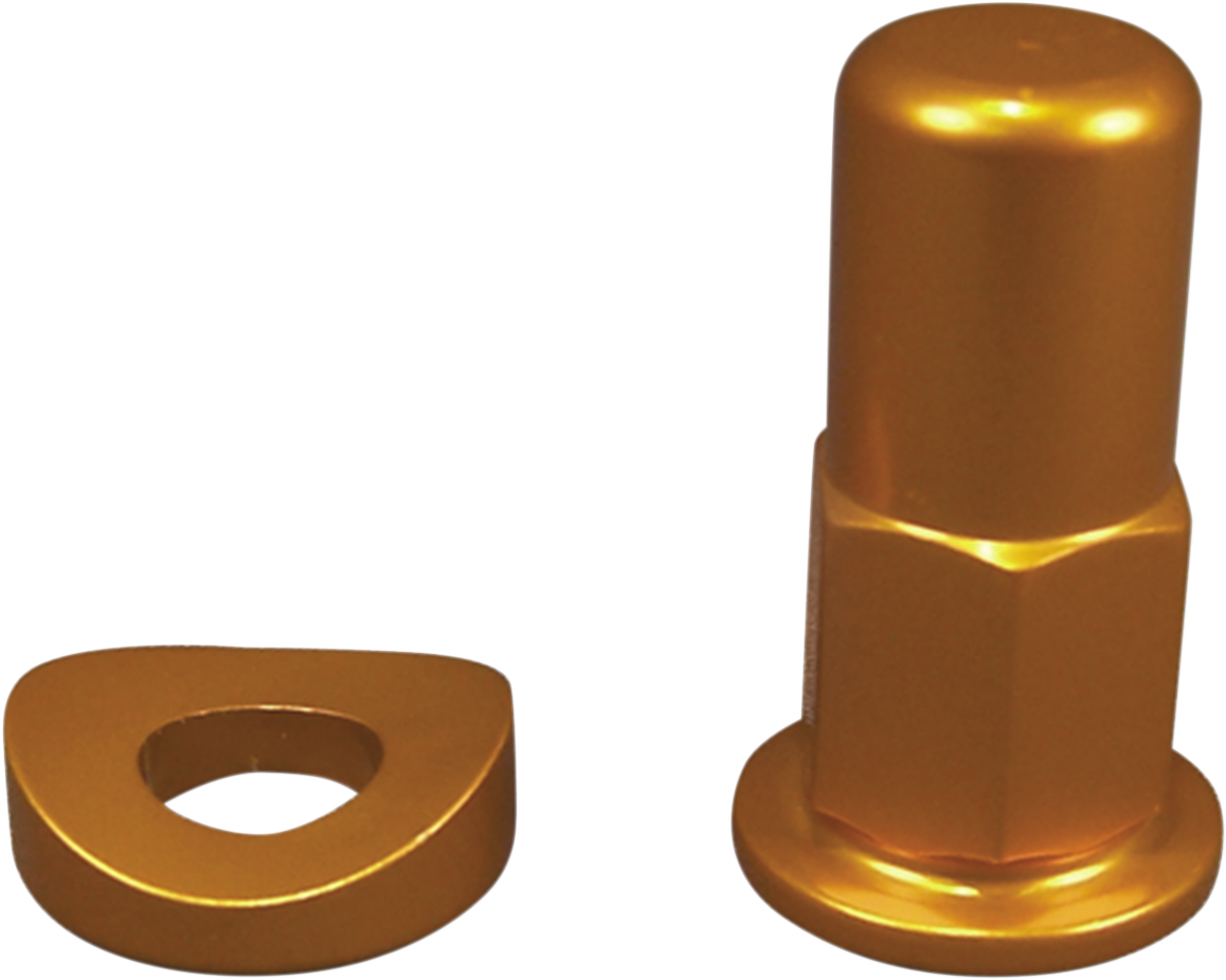 NO TOIL Rim Lock Nut/Spacer - Kit - Gold NTRK-002