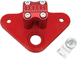 BBR MOTORSPORTS Abrazadera triple superior Billet roja 510-HXR-5042 