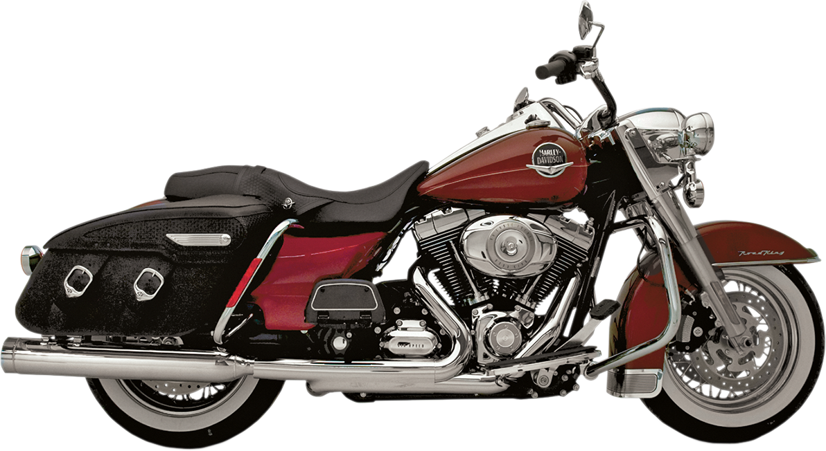 KERKER Stout Mufflers - Chrome  Glide 2010-2016   140-78226