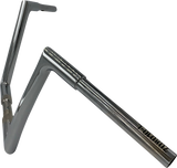 FAT BAGGERS INC. Handlebar - Flat Top - 10" - Chrome 708010