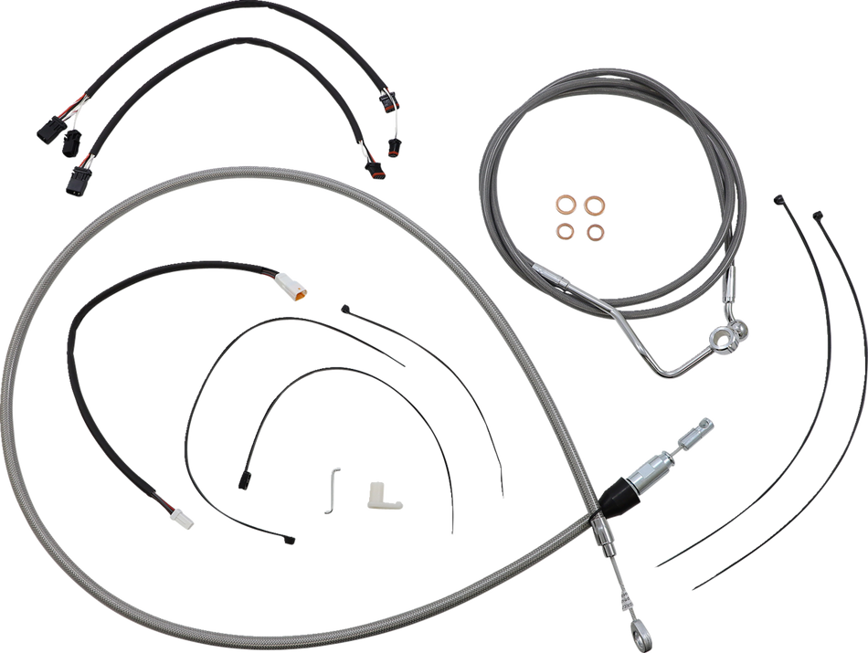 MAGNUM Control Cable Kit - XR - Stainless Steel/Chrome 5891142