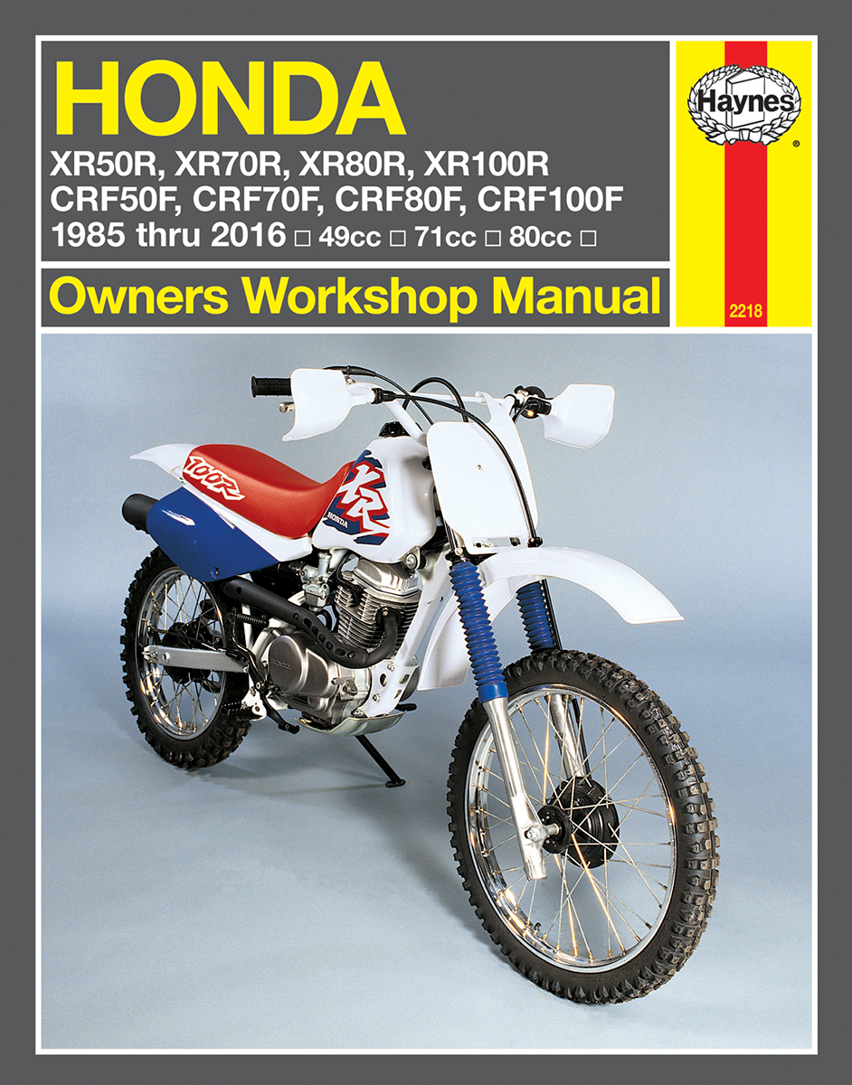 HAYNES Manual - Honda XR80R/XR100R M2218