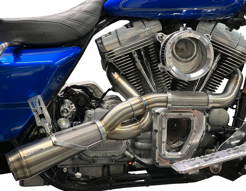 TRASK Big Sexy 2-into-1 High Performance Exhaust - Raw TM-5120