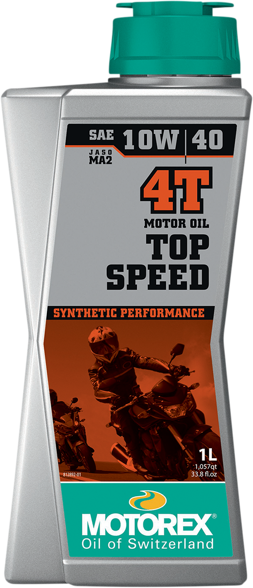 Aceite de motor MOTOREX Top Speed ​​sintético 4T - 10W-40 - 1L 198402 