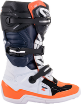 Botas ALPINESTARS Tech 7S - Negro/Naranja/Blanco - US 8 2015017-1241-8