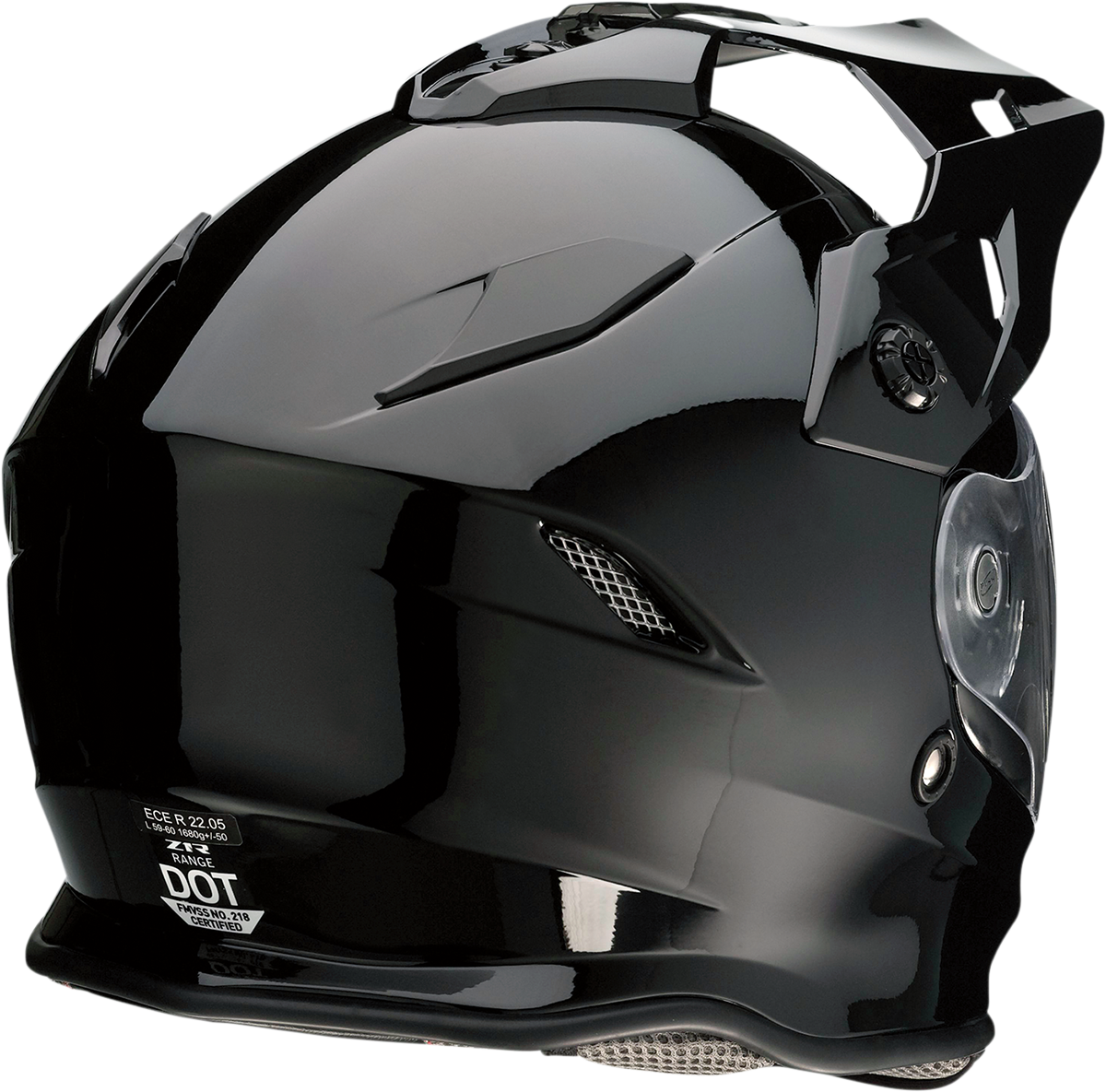 Z1R Range Dual Sport Helmet - Black - XS 0101-10875