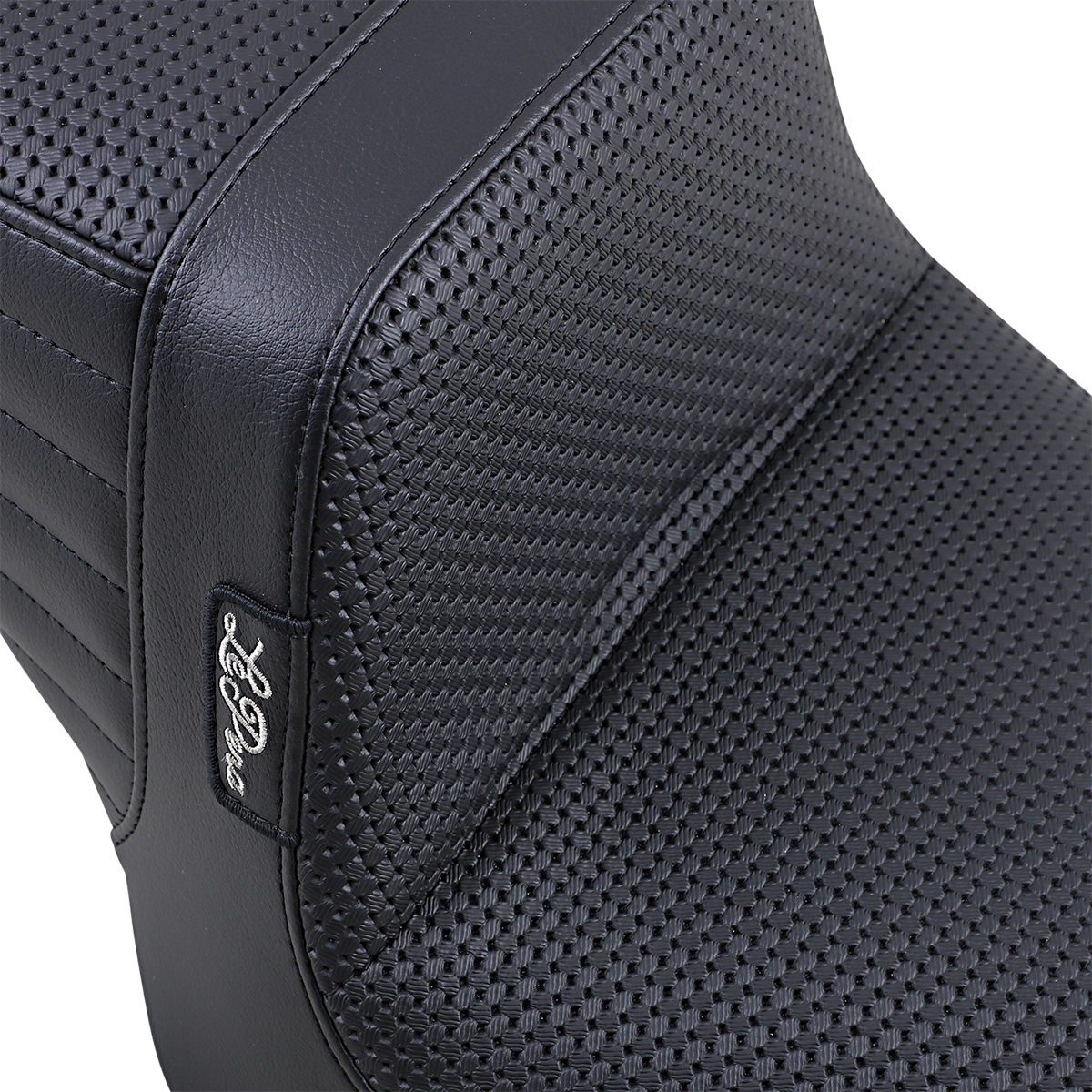 LE PERA Tailwhip Seat - Basketweave - Black - XL '10-'22 LK-586BW