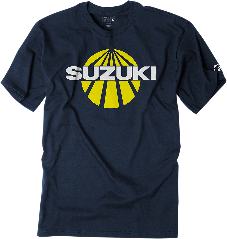 FACTORY EFFEX Suzuki Sun T-Shirt - Navy - Medium 19-87402