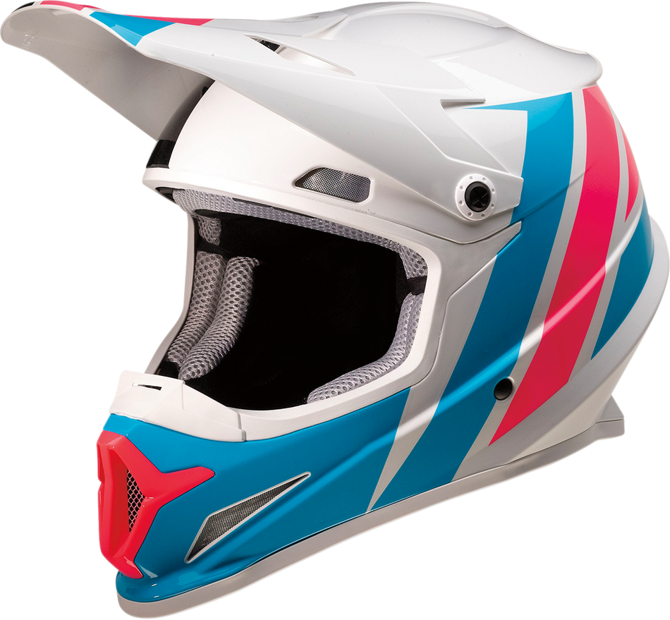 Z1R Rise Helmet - Evac - Gloss White/Pink/Blue - 4XL 0110-6720