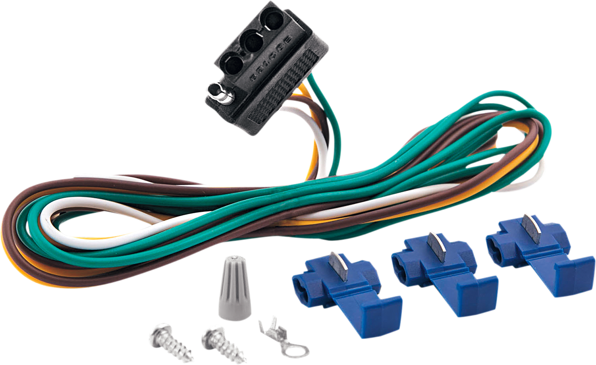 OPTRONICS INC. 4' Trailer Wiring Harness - 4-Way A-48TC