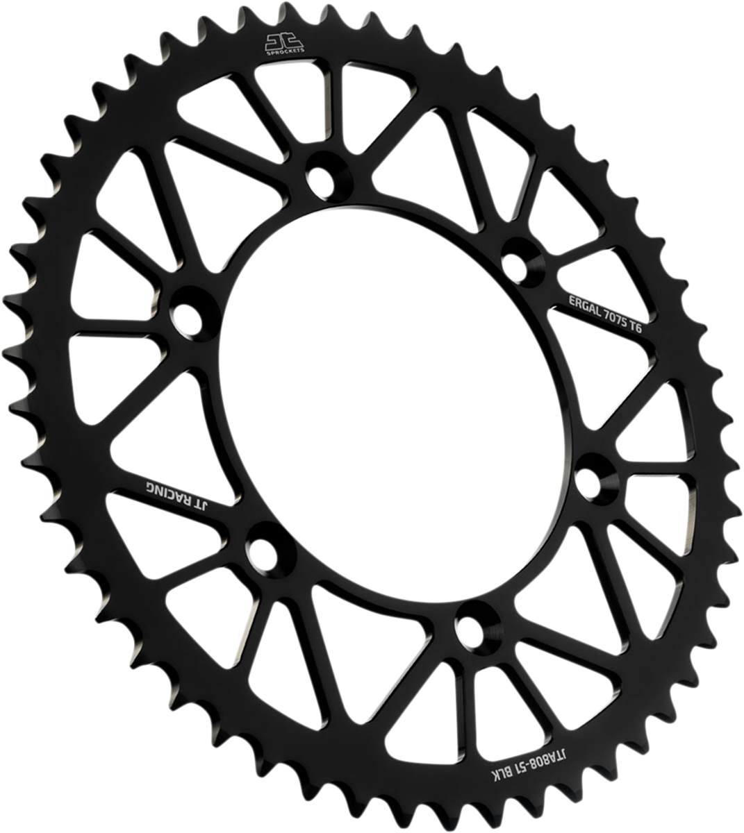 JT SPROCKETS Rear Sprocket - Suzuki - Black - 51-Tooth JTA808.51BLK