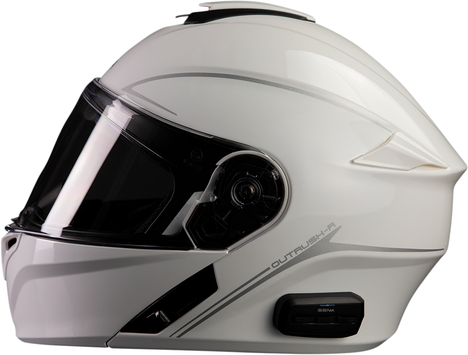 SENA Outrush R Helmet - White - Large OUTRUSHR-GW00L3