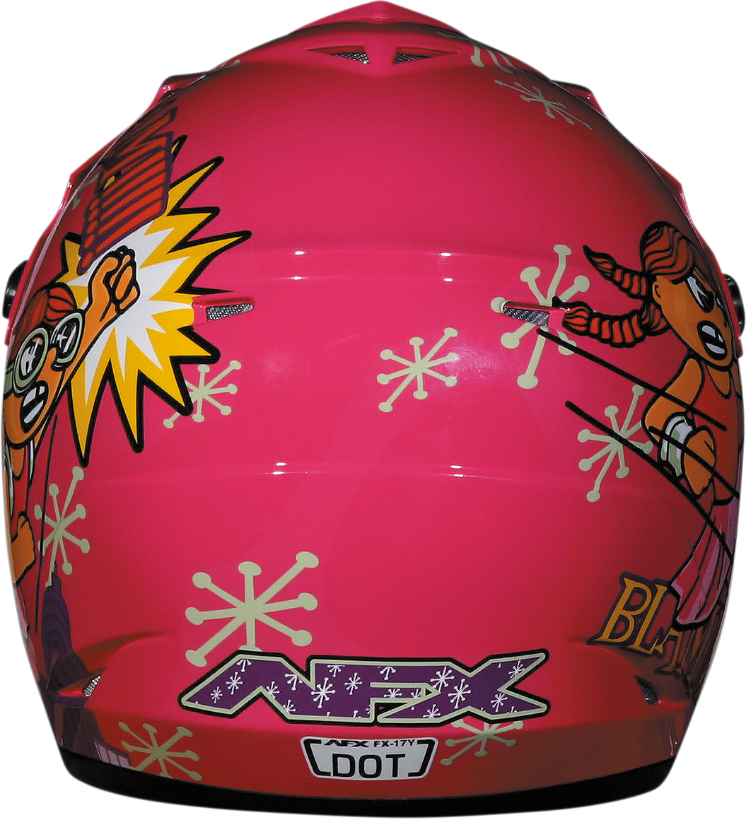 AFX FX-17Y Helmet - Rocket Girl - Large 0111-0580