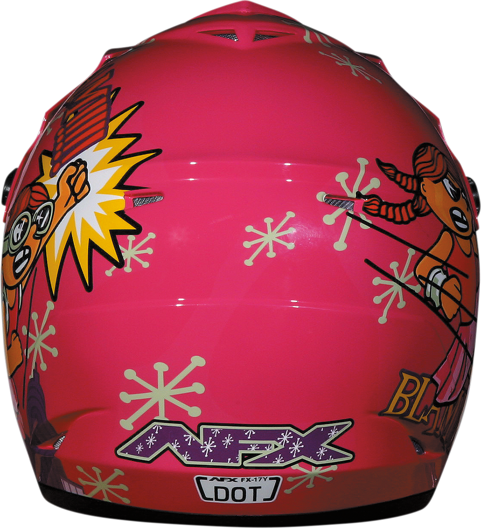 AFX FX-17Y Helmet - Rocket Girl - Small 0111-0578