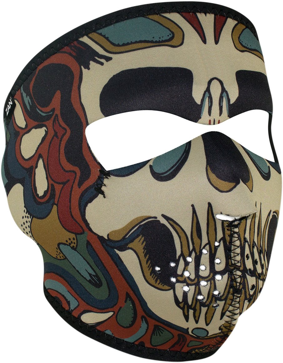 ZAN HEADGEAR Full-Face Mask - Psych Skull WNFM179