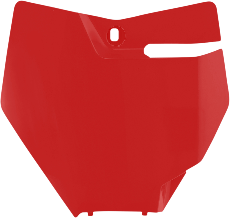 ACERBIS Front Number Plate - Red 2685950004