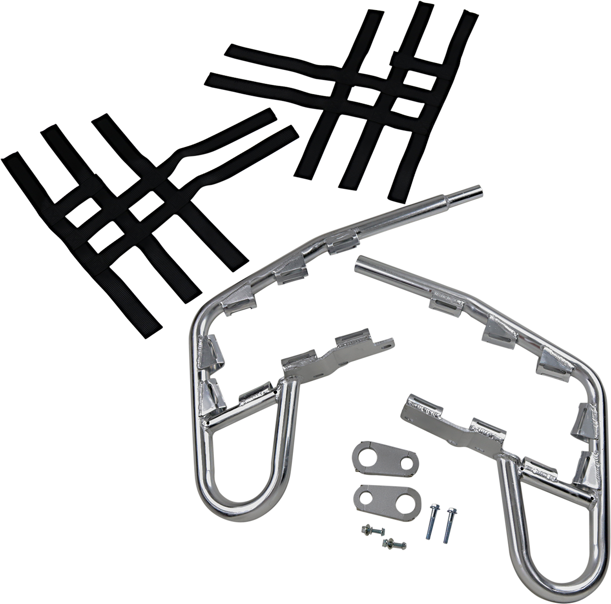 MOTORSPORT PRODUCTS Nerf Bars - TRX250 - Silver 81-1501