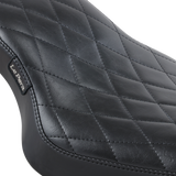 LE PERA Cobra Full-Length Seat - Diamond - Black LK-076DM