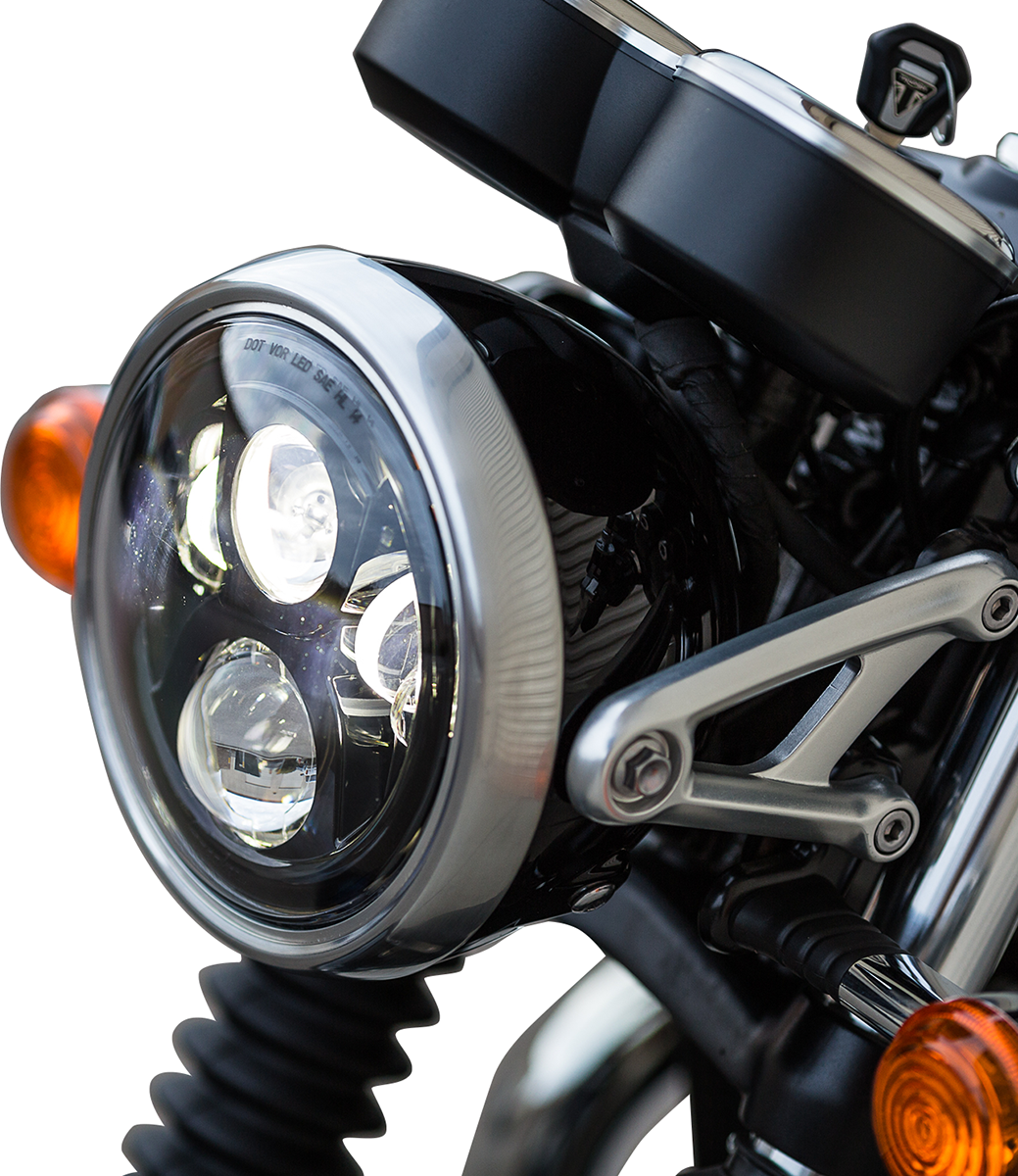 J.W. SPEAKER Headlight Mount - 16+ Triumph - Chrome 703371